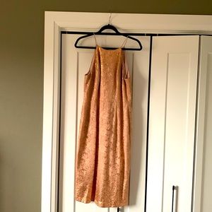 Adrianna Papell Rose Gold Lace Cocktail Dress. Size 12